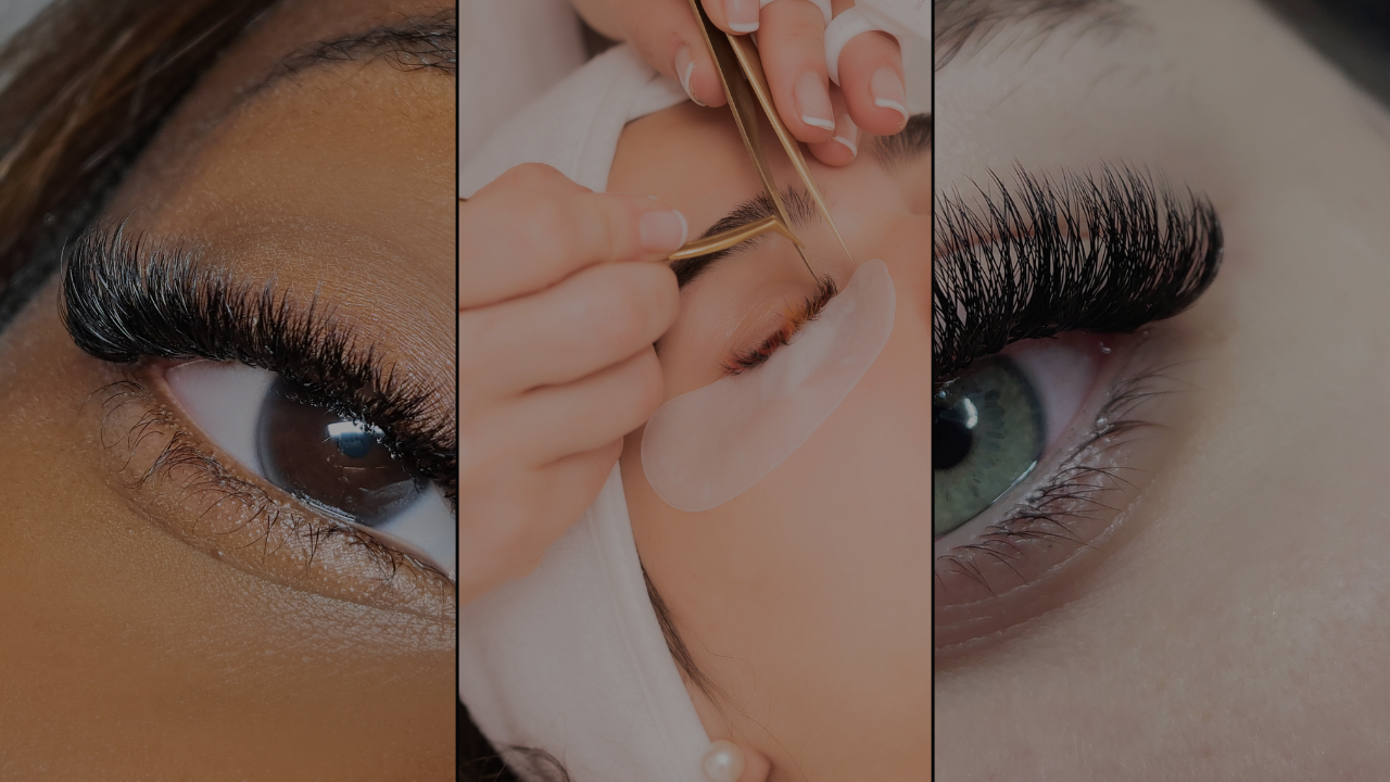 how to do eyelash extensions at home