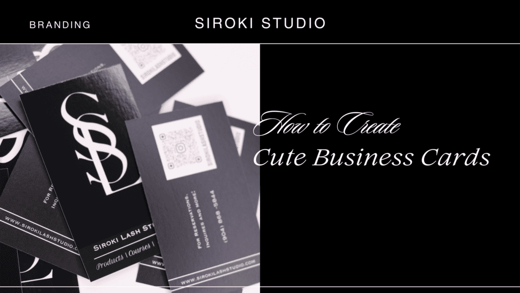 Cute Business Cards 