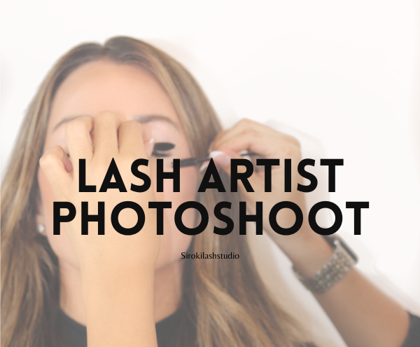 Lash Artist Photoshoot ideas