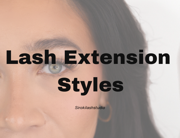 Lash extension styles